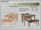 URO 110 Table + URO Bench PVC Seat + YAMI Chair / 2