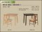 URO 80 Table + URO Stool Wood Seat / 1