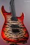 Mayones Aquila Elite V24 S 6 Trans Jeans Black Red Burst Gloss