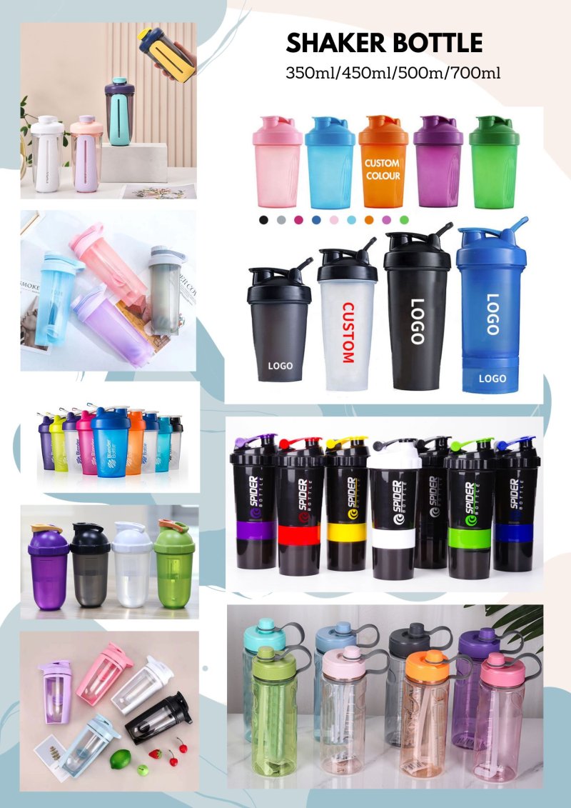 กระบอกเช็ค Shaker bottle 